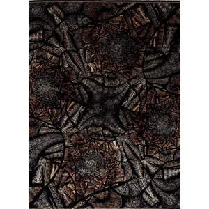 Art Tec, Camaflower Wool &amp; Silk, Black