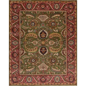 Mahal, M-211, Green/Plum
