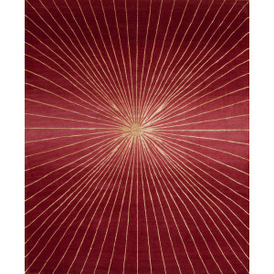 Modern Tibet 3 , Starburst, Wine
