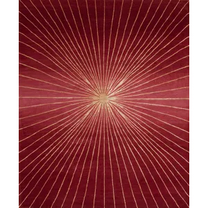 Modern Tibet 3 , Starburst, Wine