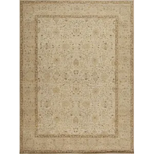 Assorted Traditional 132996 Meshad-82, Ivory/Beige