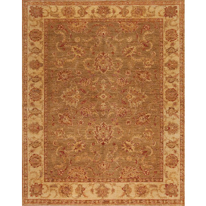 Traditional One Of A Kind, 142839 Peshawar M-12897, Fawn/Cream