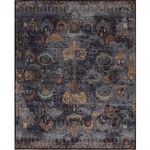 Assorted Transitional 143459 Manhattan Reserve Damrosch Midnight