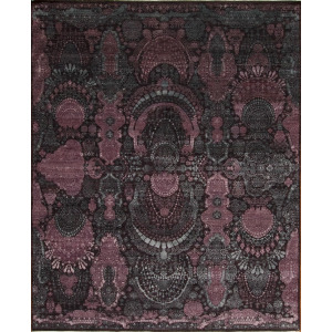 Manhattan Reserve Wool & Silk, Hanover Square, Aubergine