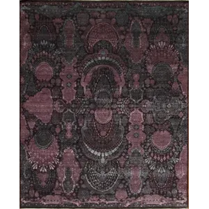 Manhattan Reserve Wool & Silk, Hanover Square, Aubergine