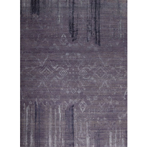 Avant-Garde Wool & Silk, Bohemian, Blueberry