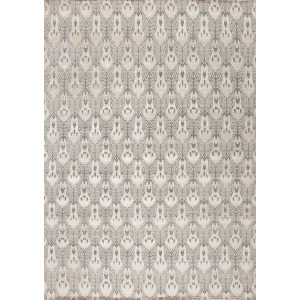 One of a Kind 147003 Jazz Wool & Viscose Bargarh-7c, Ivory