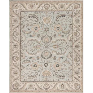 Treasures, Riches, Light Blue/Ivory