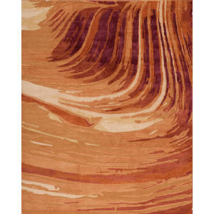 Modern One Of A Kind, 148495 Elements Wool & Silk , Sahara