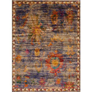 Assorted Transitional 149103 Sari Silk Indigo