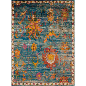 Assorted Transitional 149104 Sari Silk Sample Turquoise