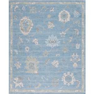 Transitional One-Of-A Kind, 150963 Turkish Knot Pearl, Ash Blue