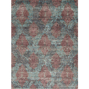 Très Jolie Wool & Silk Tres Jolie Wool & Silk, Amelie, Aqua-Rose
