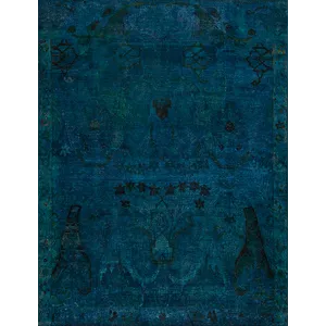 Assorted Traditional 151365 Noble House Over Dyed Ac 228, Blue Mix