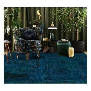 Assorted Traditional 151365 Noble House Over Dyed Ac 228, Blue Mix