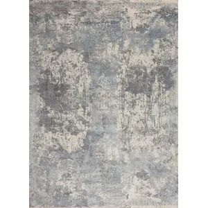 Transcendence Wool &amp; Silk Prominence, Ivory-Blues