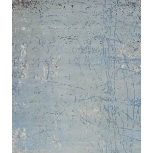Modern Tibet 3 , Tranquility, Silvery/Blue