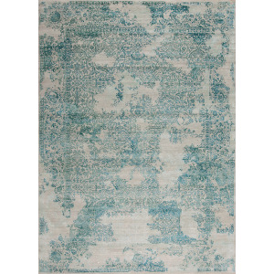 Amour Series 152128 Amour Reserve Wool & Silk , Love Affair, Turquoise