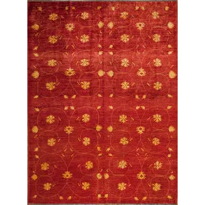Traditional One Of A Kind, 152368 Peshawar 10161, Red