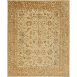 Traditional One Of A Kind, 152370 Peshawar Collection 10041, Beige