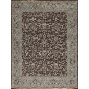 Assorted Traditional 152409 Md-95, Dark Grey/Light Blue
