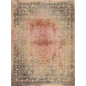 Ancient Wool & Silk Marathon, Rose-Charcoal