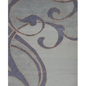 Modern Tibet 2, Swan, Blue