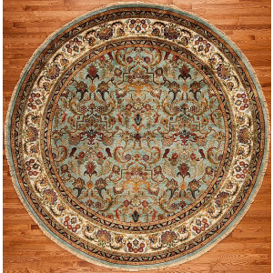 Golden Age Rounds Glamour, Blue/Ivory