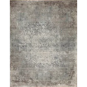 Ancient Wool &amp; Silk Argos, Ivory-Silver