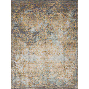 Transcendence Wool & Silk Brilliance, Blue-Gold