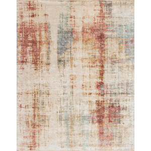 Shibori Silk & Wool, Nara, Sand-Multi