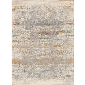 Ancient Wool & Silk Delphi, Grey-Blue