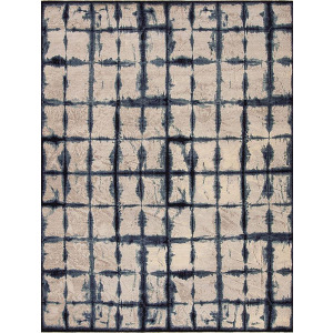 Shibori, Midori, Cream-Blue