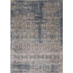 Impressions Series 156420 Impressions Wool & Silk , Illusion, Blue-Grey