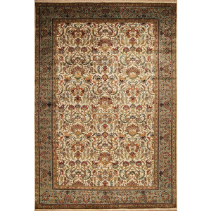 157797 Golden Age , Glamour, Ivory/Blue