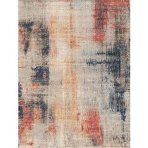 Mod Wool & Silk Happening, Silver Multi