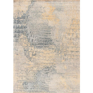 166665 Panache Wool & Silk , Verve, Blue-Gold