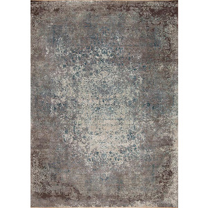 Ancient Series 168732 Ancient Wool & Silk , Argos, Ivory-Silver