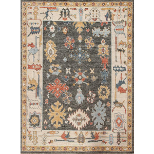 169342 Cascade Collection , Ithaca, Charcoal Ivory