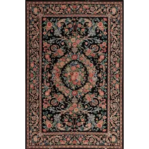 Assorted Traditional 30464 Chateau Collection Brittany Black/Black