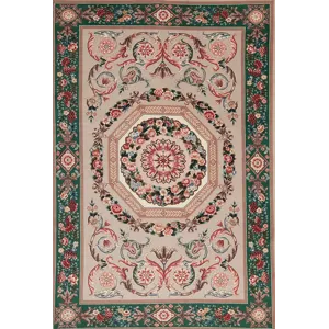 Assorted Traditional 36093 Chateau Collection Chantilly, Beige/Green