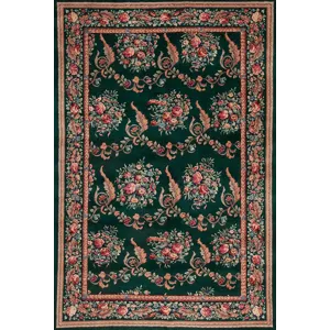 Assorted Traditional 38305 Chateau Collection Dijon, Emerald Green