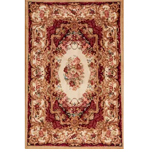 Assorted Traditional 49794 Sino Aubusson Ca433, Red