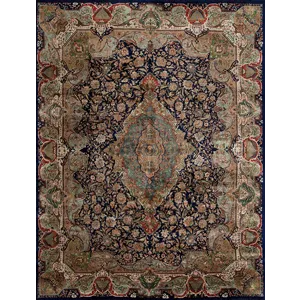 One of a Kind 51265 Kashmir Collection , 4/70, Blue