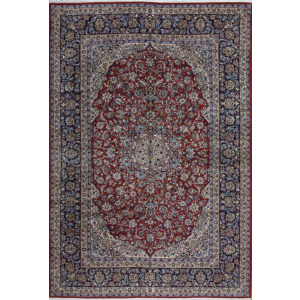 77754, Persian Sarouk 8.7 X 12.9