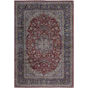77754, Persian Sarouk 8.7 X 12.9