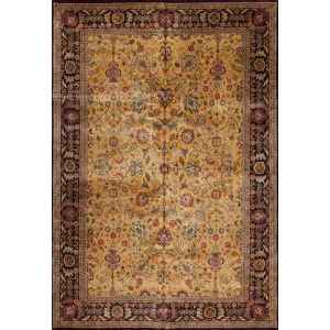 One of a Kind 83251 Rajasthan Collection , 6001-F, Gold/Plum