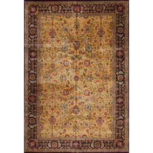 One of a Kind 83251 Rajasthan Collection , 6001-F, Gold/Plum