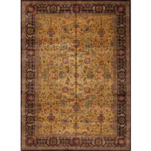 Assorted Traditional 83271 Rajasthan Collection 6001f, Gold/Plum