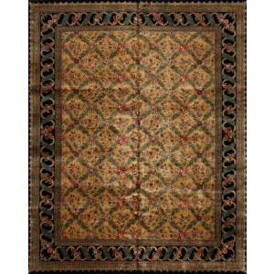 One of a Kind 84308 Rajasthan Collection , 6003f, Gold/Black